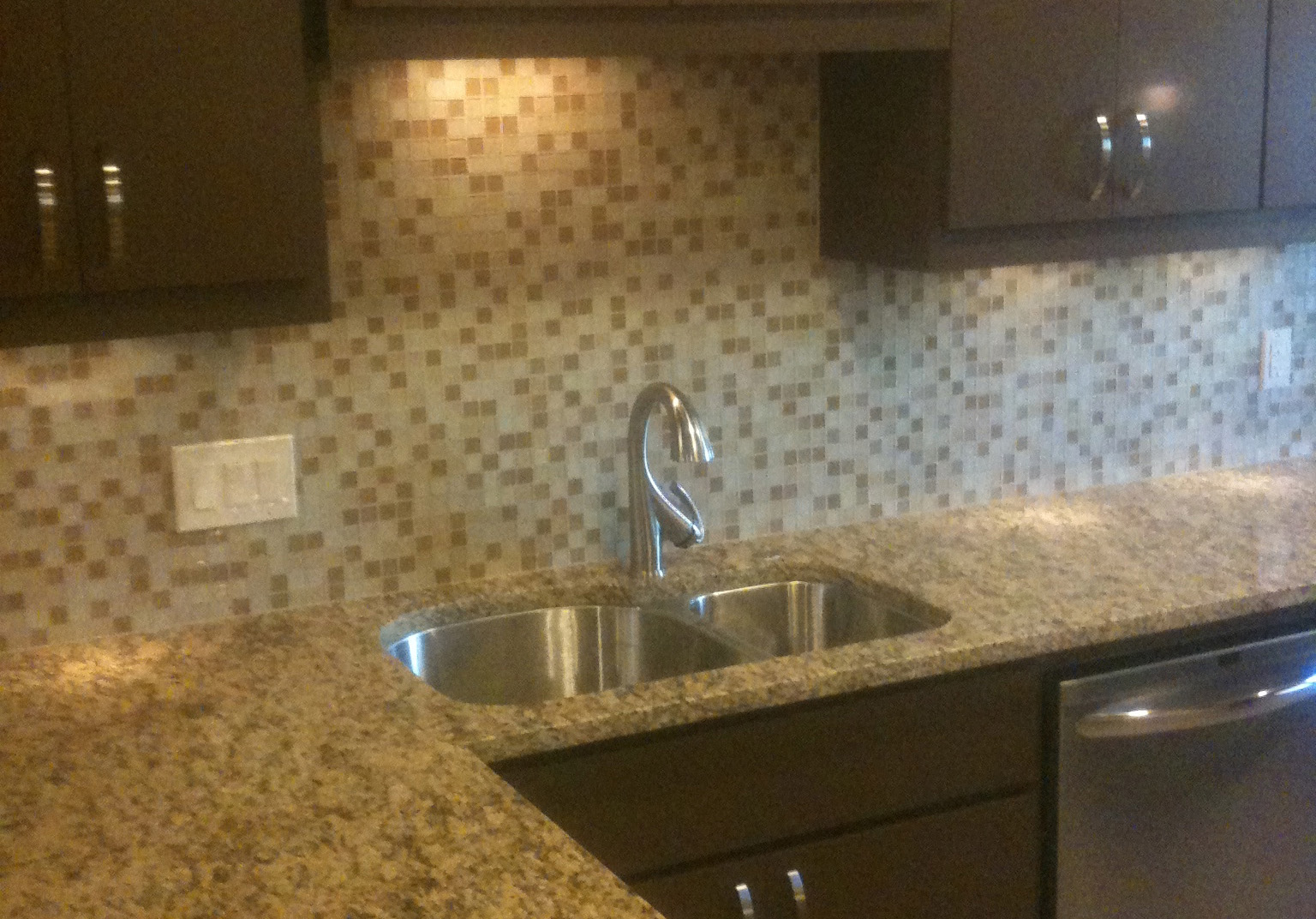 Kitchen Sink Backsplash Artisan Construction 7321 N Antioch